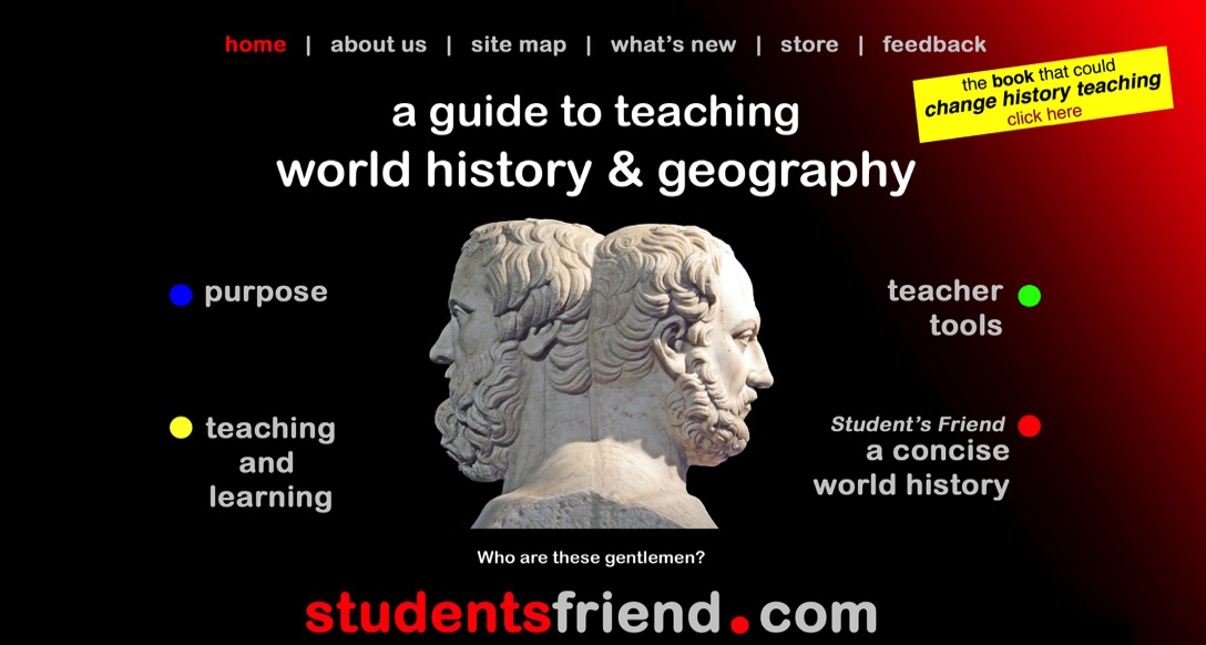 The Student's Friend guide to teaching world histoiry